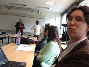 Les membres du chercheur collectif au travail 2