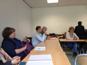Les membres du chercheur collectif du CIRPP au travail