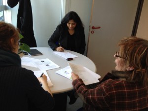 PREPARATION DE L'NITERVENTION D'HELENE BEZILLE avec Malini Sumputh et Lucie Paquy